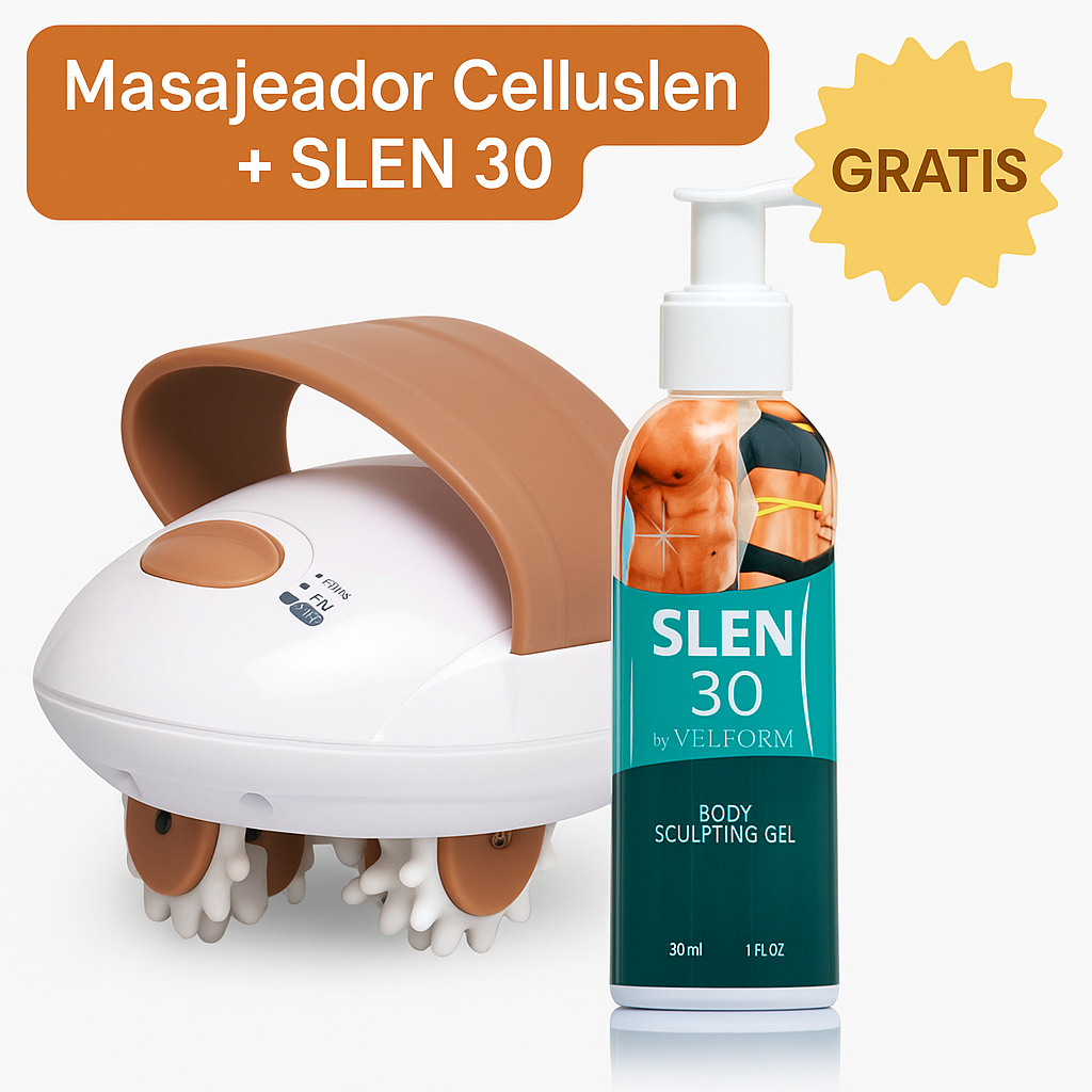 Masajeador Velform Celluslen + Crema Slen 30 gratis